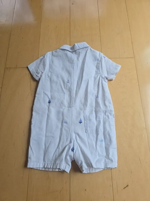 Onesie overol camisa short janie & jack — foto 4