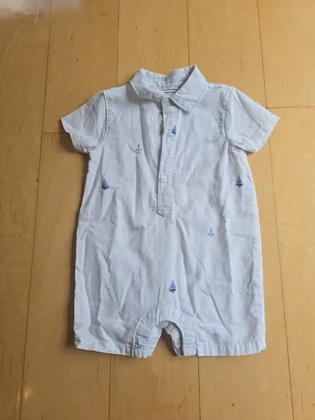 Onesie overol camisa short janie & jack