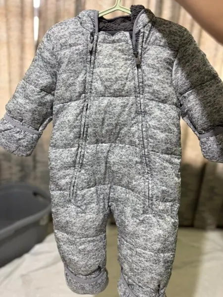 Traje para nieve gris