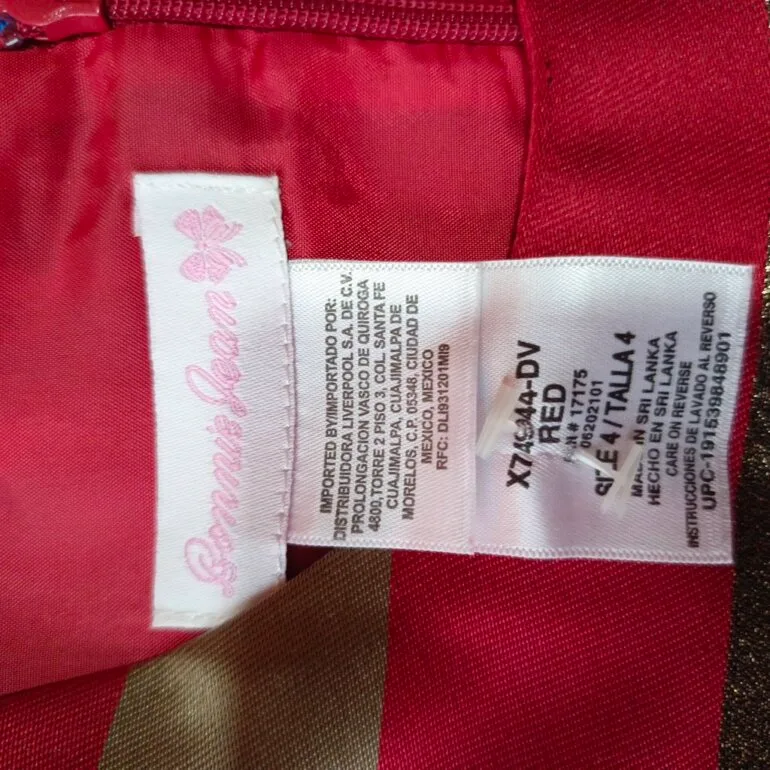 Vestido coctel para niña — foto 3