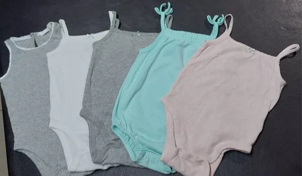 Paquete de 5 bodysuit