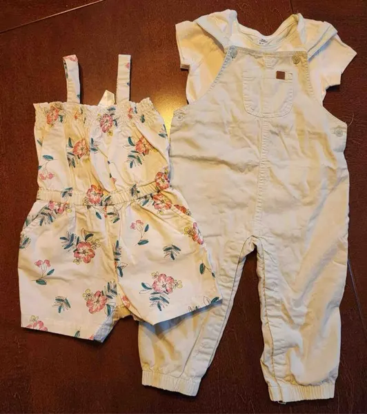 Overol bebe niña 12m