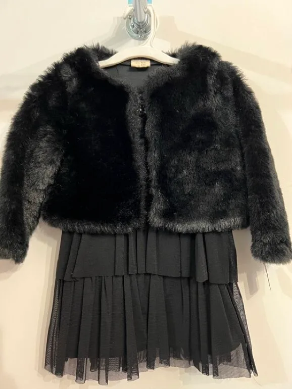 Vestido negro niña — foto 4