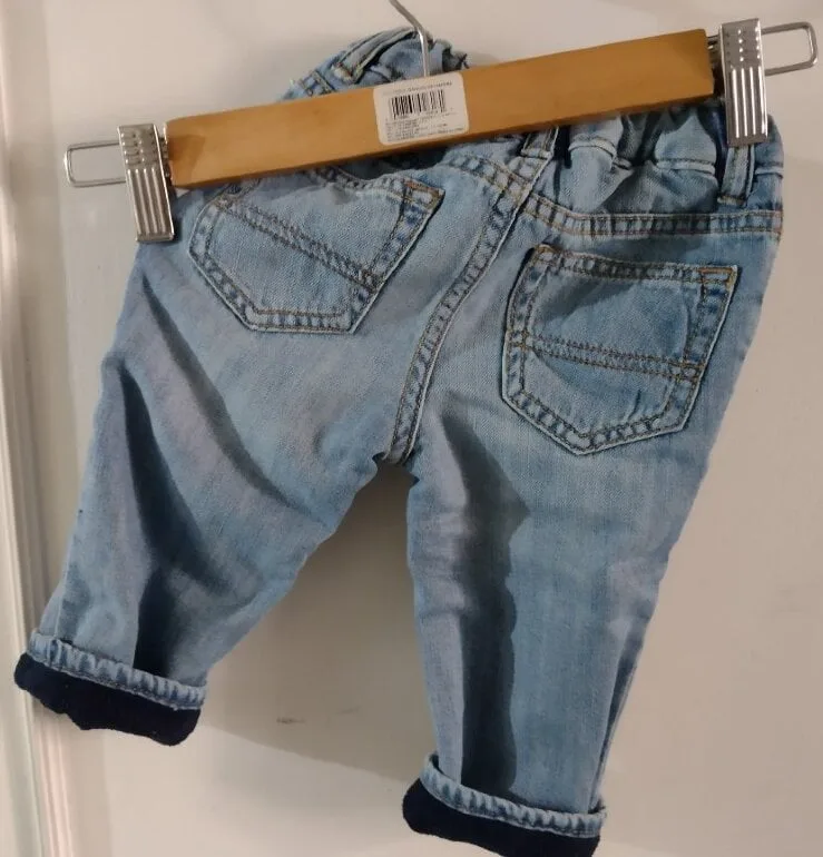 Pantalón de mezclilla con forro — foto 2
