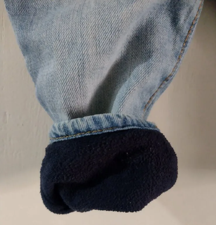 Pantalón de mezclilla con forro — foto 5
