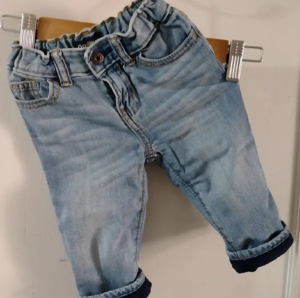 Pantalón de mezclilla con forro