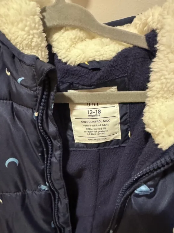 Polar GAP baby con gorro azul Unisex — foto 2