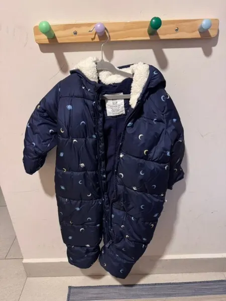 Polar GAP baby con gorro azul Unisex