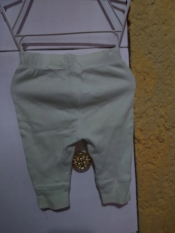 Pantalón para bebe color pistache — foto 2