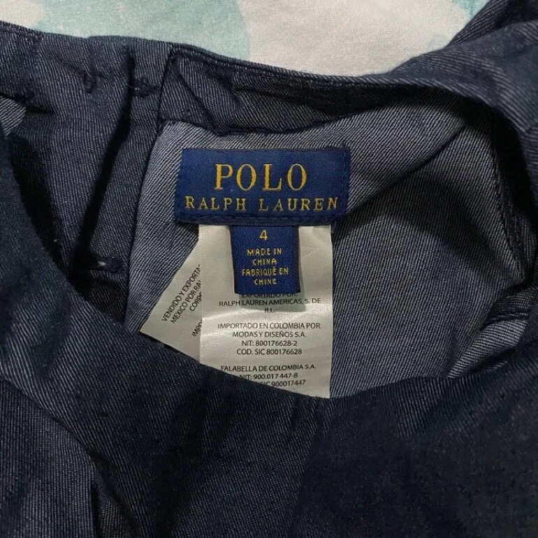 Vestido polo manga larga — foto 3