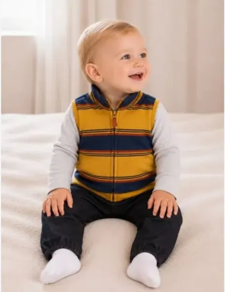 Conjunto body pantalón y chaleco Carters