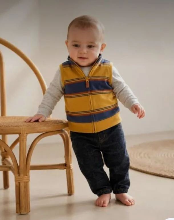 Conjunto body pantalón y chaleco Carters — foto 9