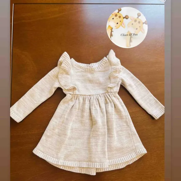VESTIDO TIPO SUÉTER CARTERS