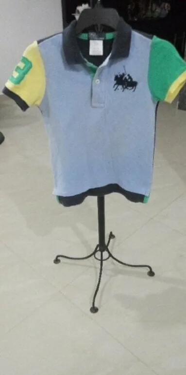 2pz. Short 100%algodon T4 y playera polo — foto 2