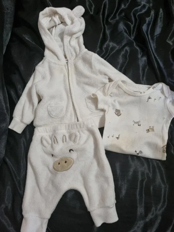 Conjunto carter's de algodón Unisex 3 pi — foto 4