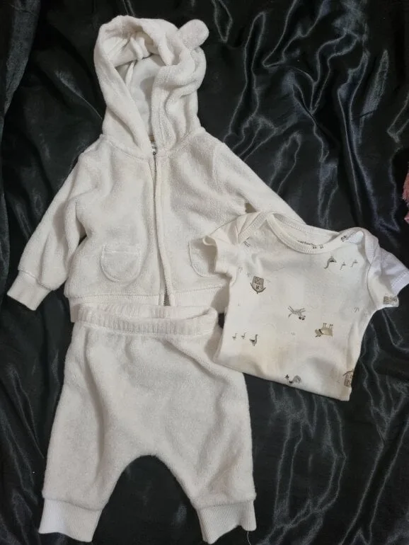 Conjunto carter's de algodón Unisex 3 pi — foto 2