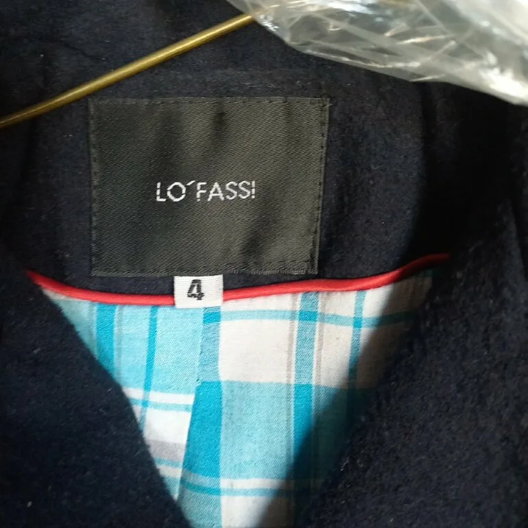 Abrigo niña azul marino — foto 5