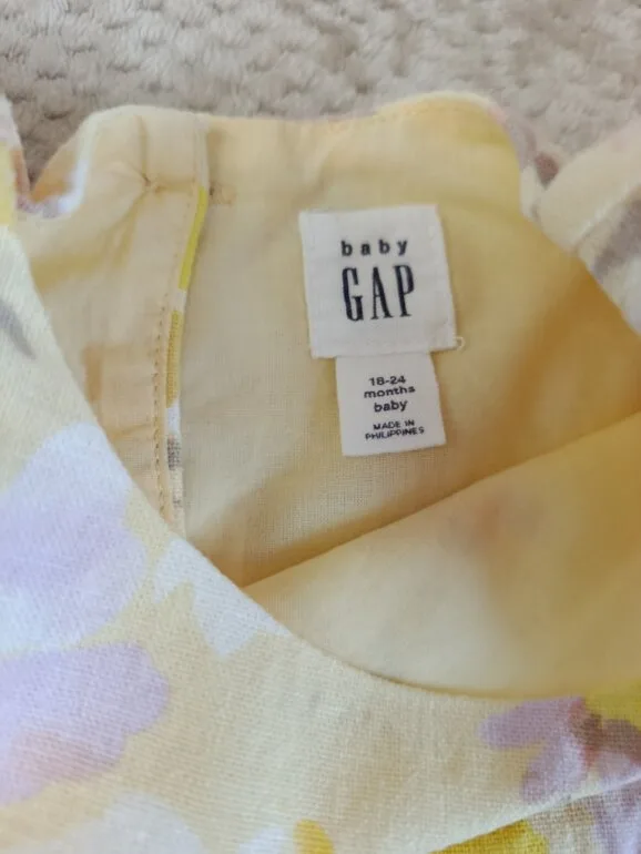 Vestido Gap amarillo — foto 7