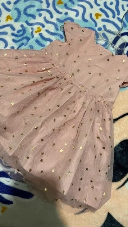 Vestido bebé niña formal de estrellas — foto 2