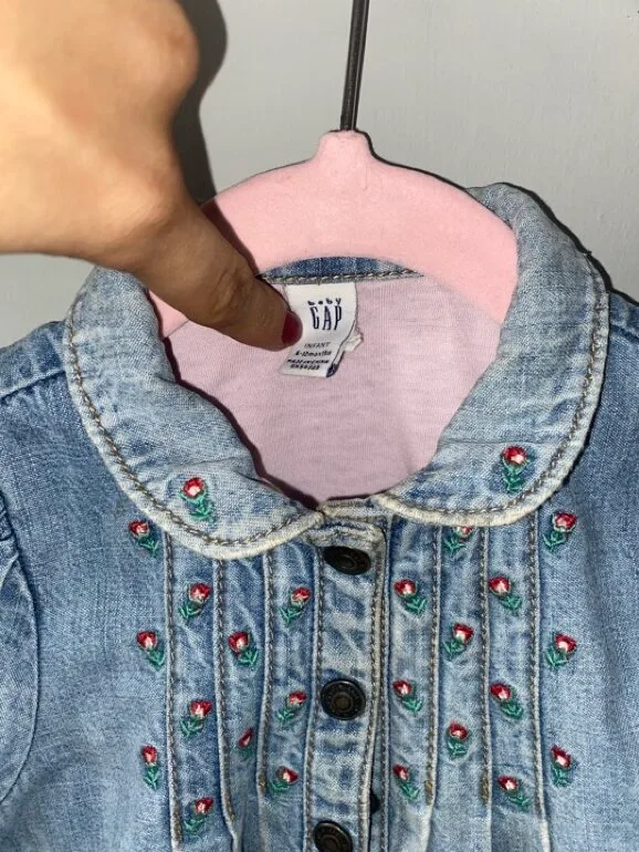 Vestido gap mezclilla denim — foto 2