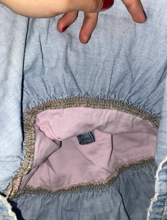 Vestido gap mezclilla denim — foto 5
