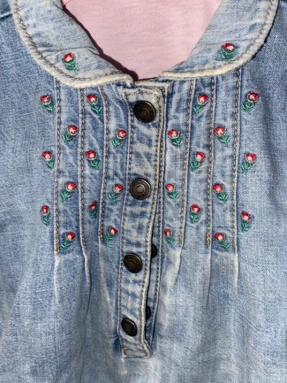Vestido gap mezclilla denim — foto 3