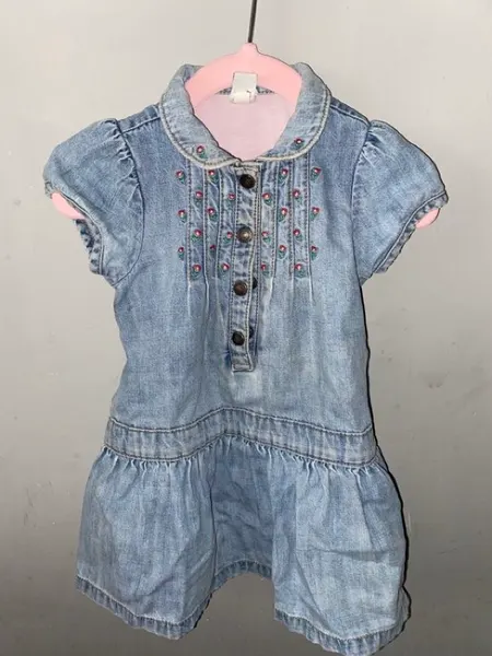Vestido gap mezclilla denim
