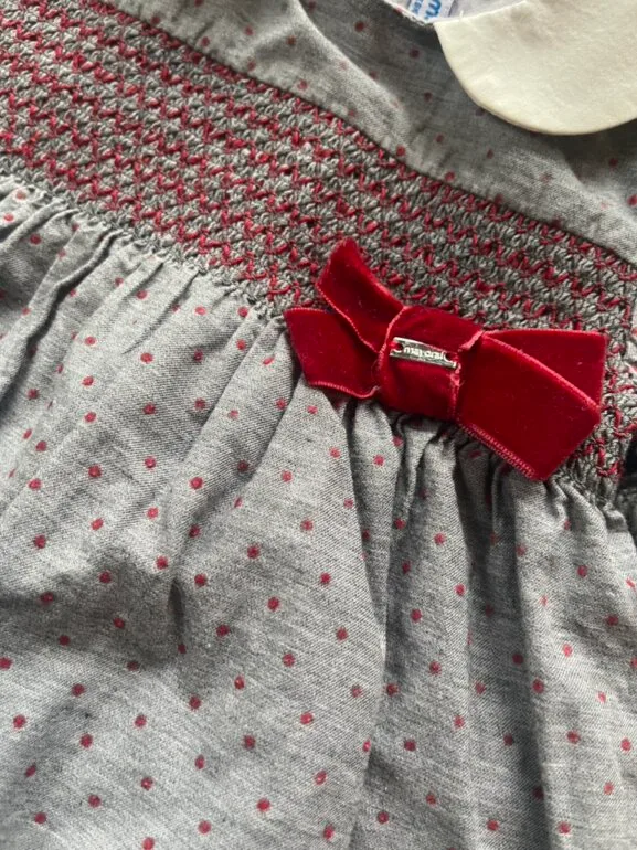 Vestido Mayoral bebé 6 meses como nuevo — foto 4
