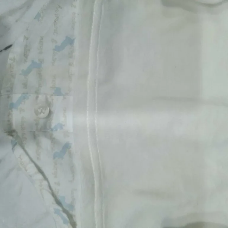 Sueter azul blanco con cuello — foto 4