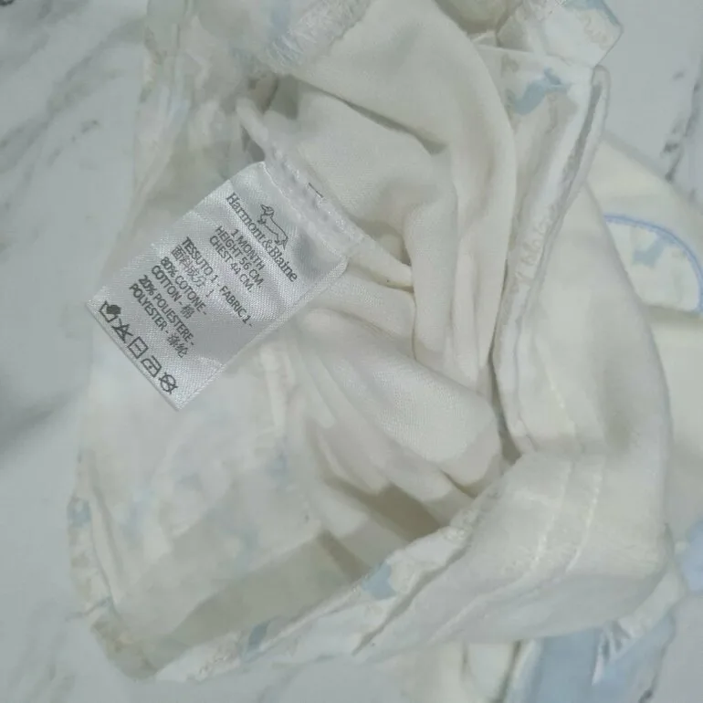 Sueter azul blanco con cuello — foto 6