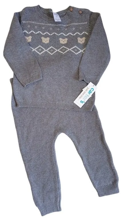 Conjunto de punto para bebe 3 meses