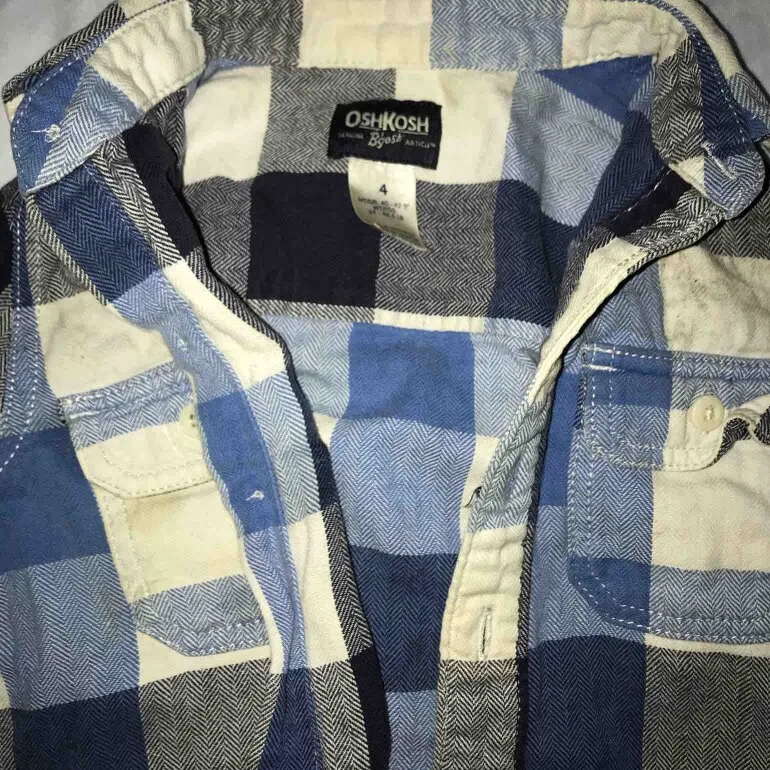 3 Camisas Para Niño Marca Oshkosh 4Años — foto 5