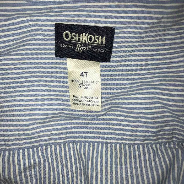 3 Camisas Para Niño Marca Oshkosh 4Años — foto 7