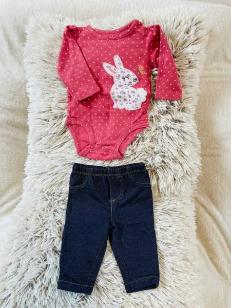 Conjunto Carter’s bebé niña 3 meses