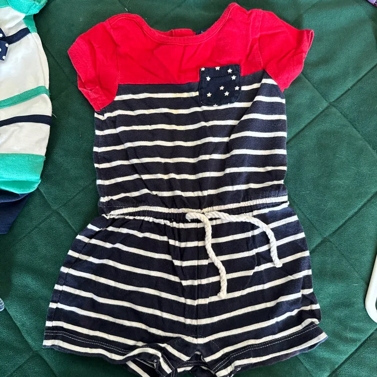Lote bebé 18-24 GAP vestido short zapato — foto 6