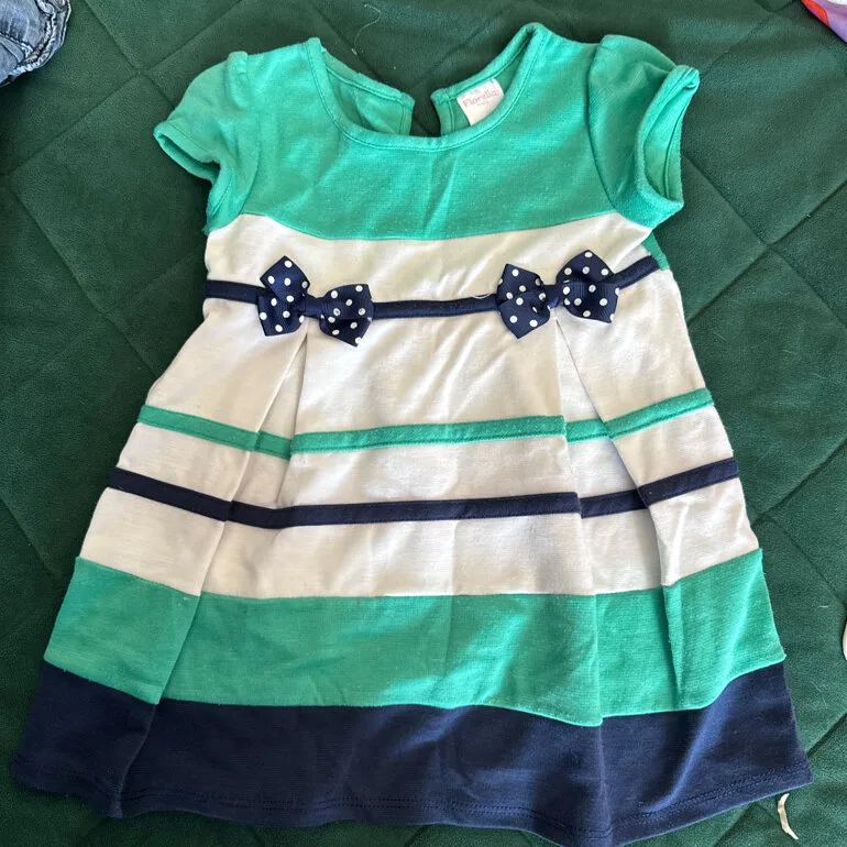 Lote bebé 18-24 GAP vestido short zapato — foto 4