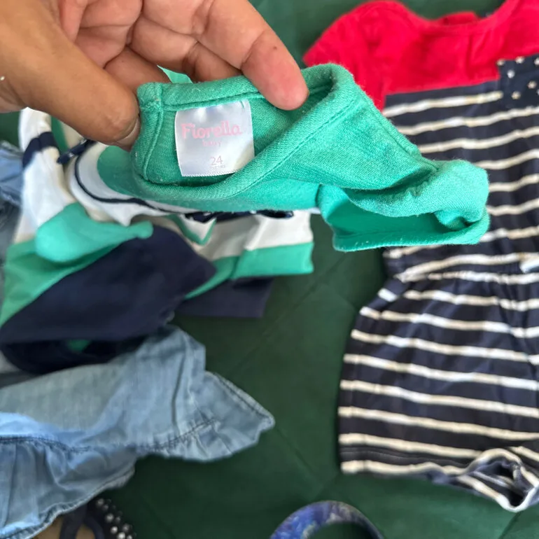 Lote bebé 18-24 GAP vestido short zapato — foto 5