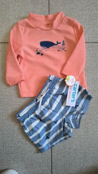 Traje de baño para bebe niño 3 meses