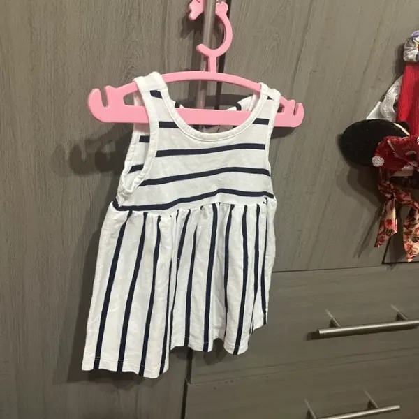Vestido rayado