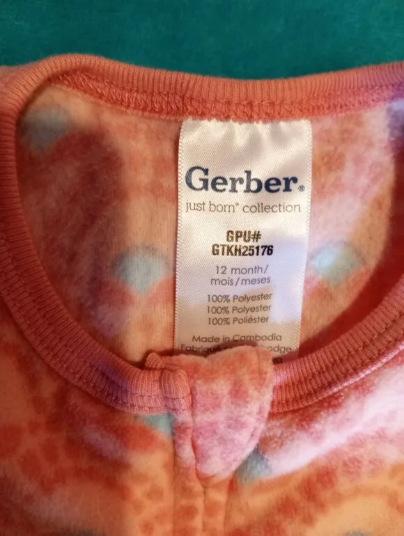 Mamelucos niña talla 12 meses Carter's — foto 8