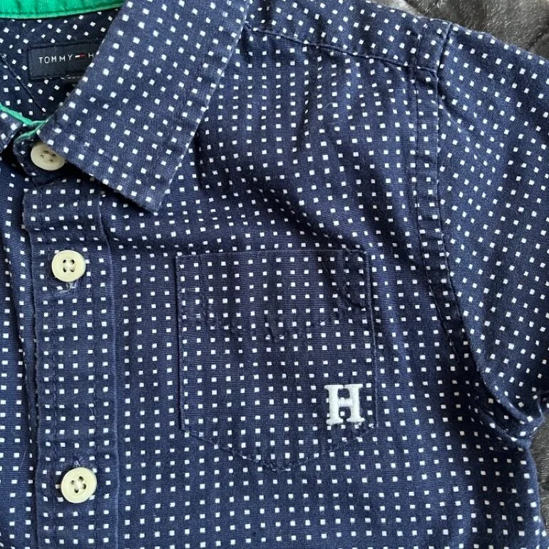 Camisa Tommy Hilfiger puntos — foto 4