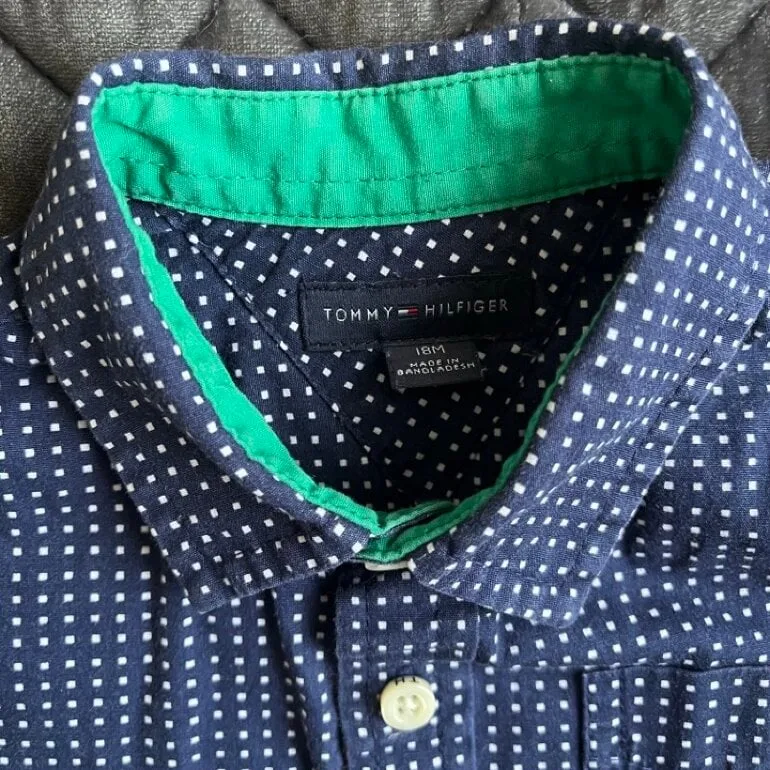 Camisa Tommy Hilfiger puntos — foto 3
