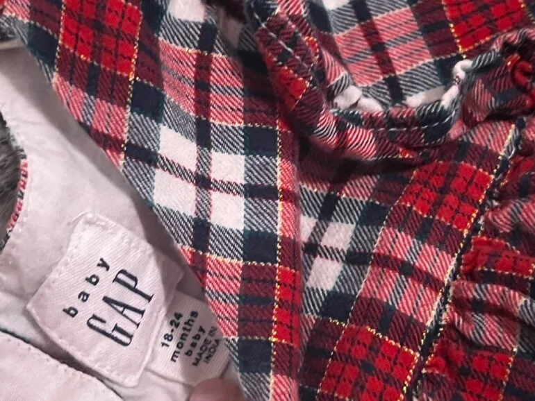 Vestido navideño Baby Gap 18/24m — foto 3