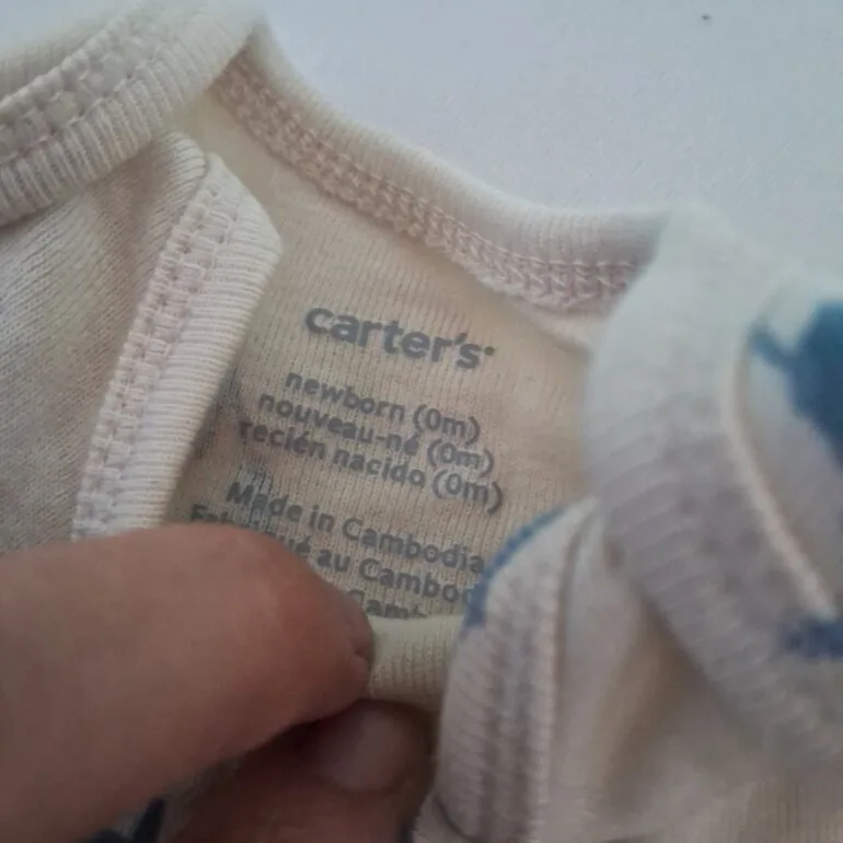 Pañaleros azul recién nacido Carters — foto 6