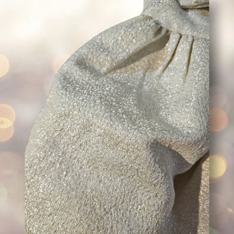 Elegante vestido Glitter dorado — foto 4