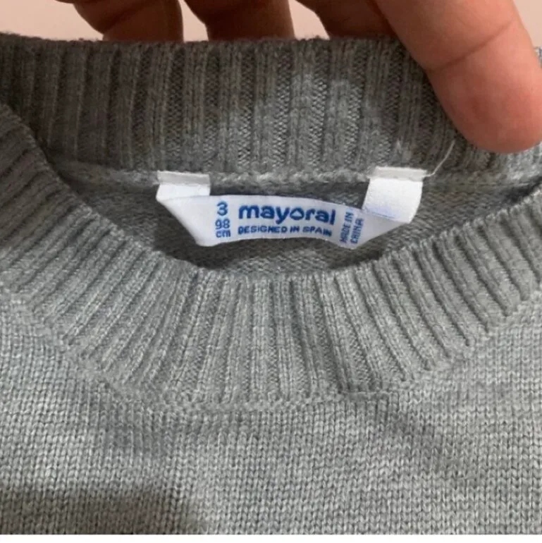 Sueter mayoral gris — foto 5