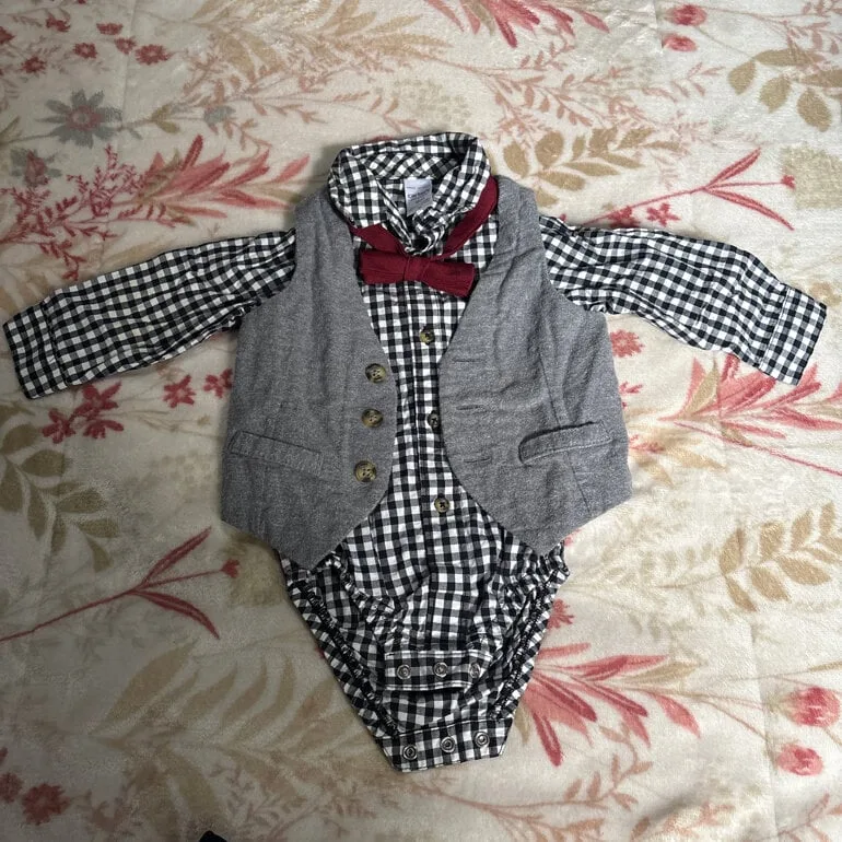 Conjunto formal Carters 9 meses — foto 2