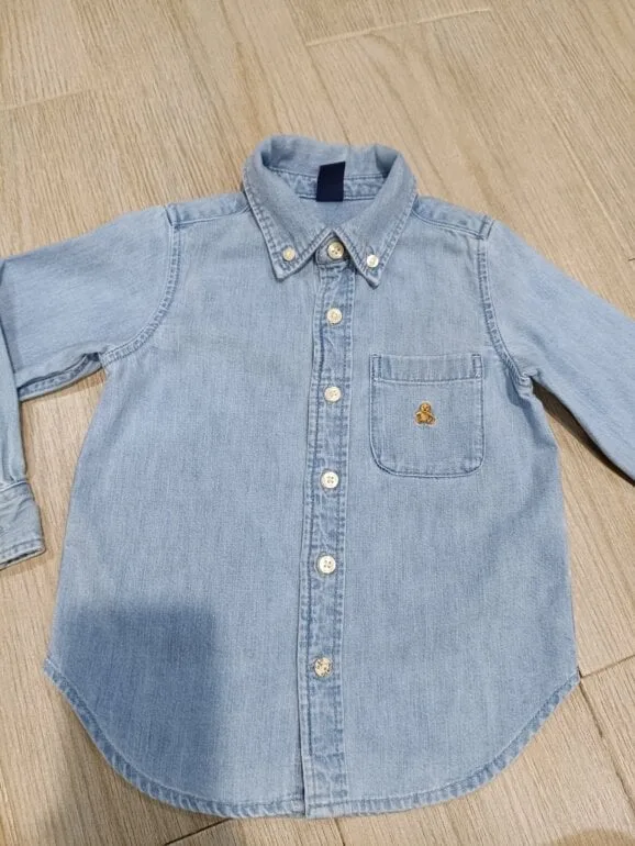 Camisa mezclilla GAP — foto 5