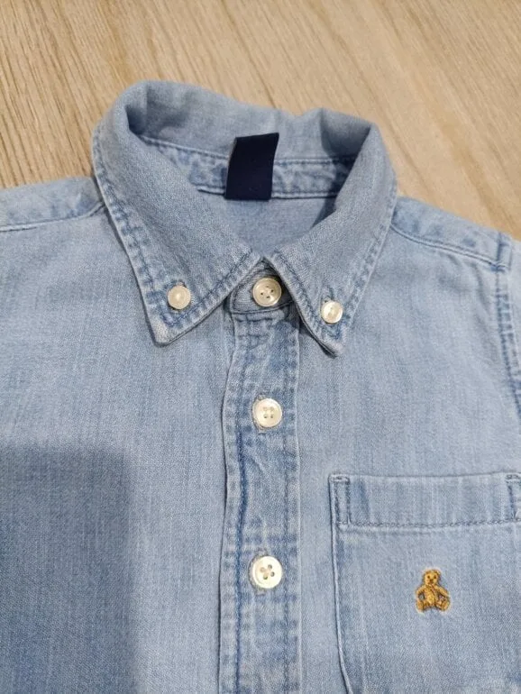 Camisa mezclilla GAP — foto 2