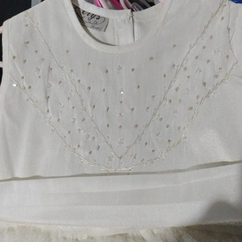 Vestido Bautizo perla — foto 4